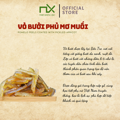  Vỏ Bưởi Phủ Mơ Muối 40g (50g)_34337 