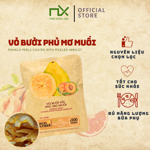  Vỏ Bưởi Phủ Mơ Muối 40g (50g)_34337 