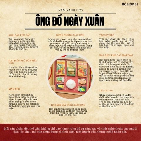  Bộ Hộp Quà Nam Xanh, Ông Đồ Ngày Xuân 