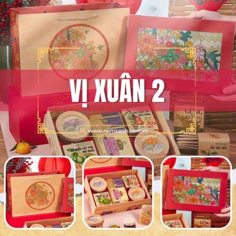  T2530- HỘP QUÀ 32 (VỊ XUÂN 2) 