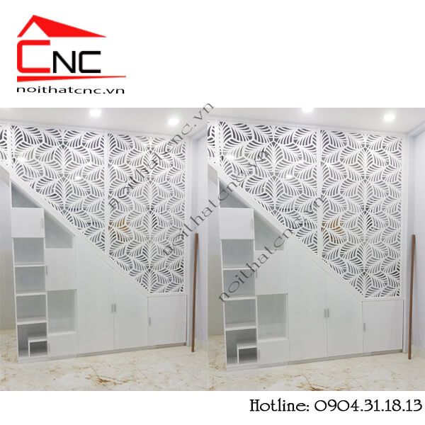 Thi công kệ vách ngăn cnc - 13