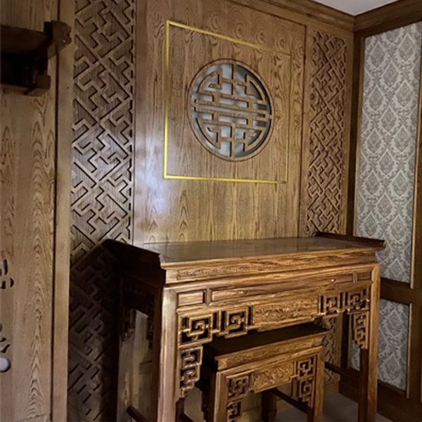 Vách ngăn phòng thờ - 18