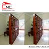 Thi công vách ngăn cnc phòng thờ - 823