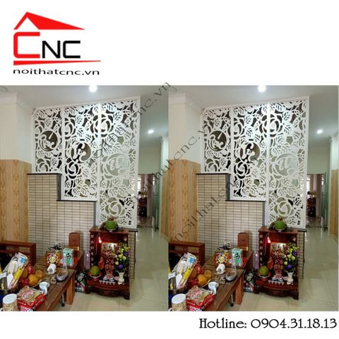  Thi công vách ngăn tam cấp cầu thang Phúc Lộc Thọ - 821 