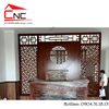 Thi công vách cnc phòng thờ - 893
