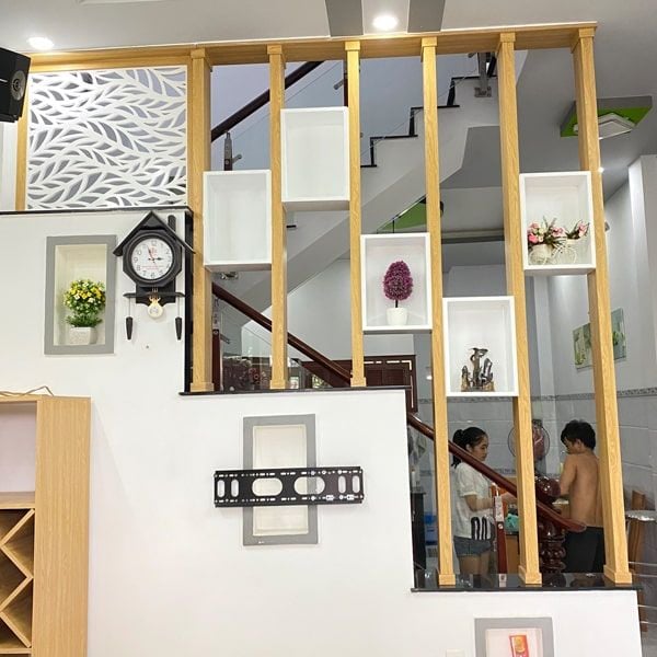 Vách ngăn cầu thang - 114 – Nội thất CNC
