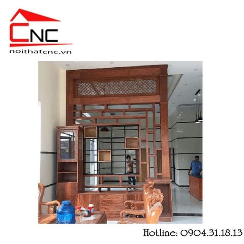  Kệ gỗ vách ngăn phòng khách - 85 