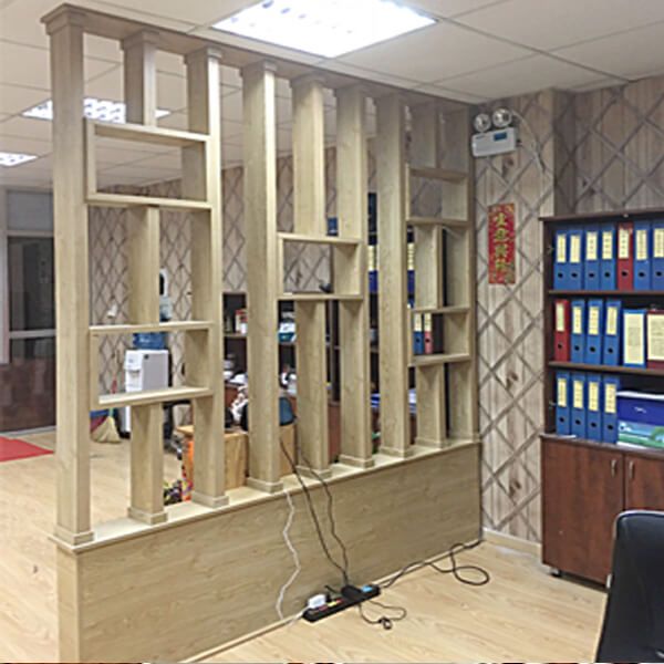 Kệ gỗ vách ngăn phòng khách - 121