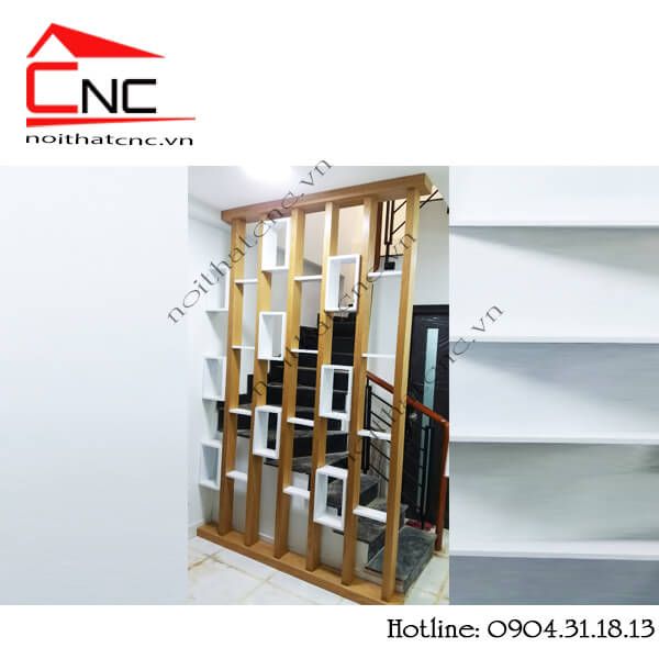 Thi công lam gỗ phòng khách - 368