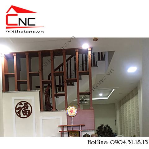  Thi công lam gỗ tam cấp cầu thang - 517 