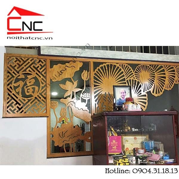 Thi công vách ngăn cầu thang- 317