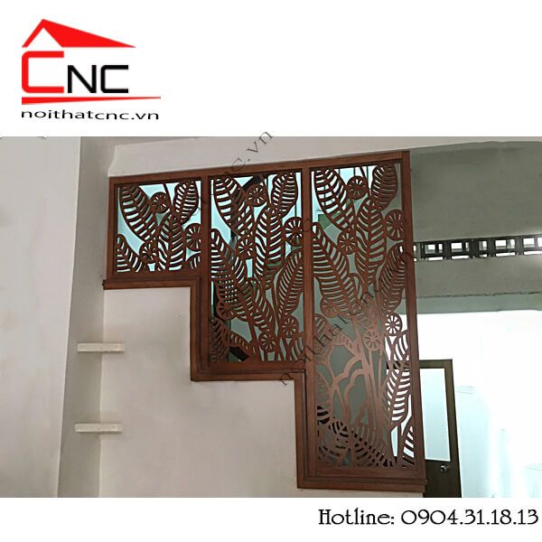 Thi công vách ngăn cầu thang - 330