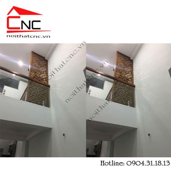 Thi công vách ngăn cnc chữ vạn - 294