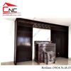 Thi công vách ngăn cnc phòng thờ - 240