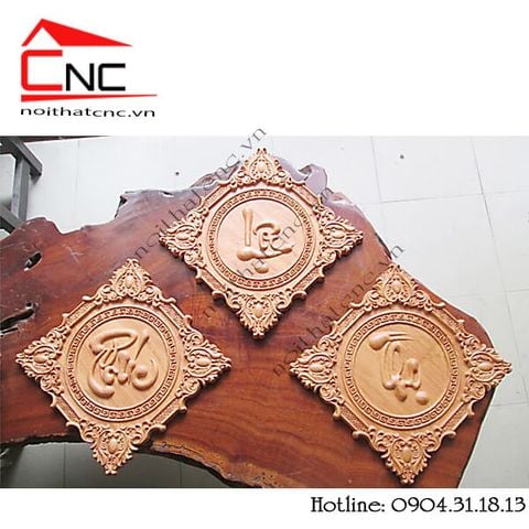  Tranh gỗ Phúc Lộc Thọ 