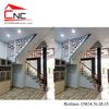 Thi công vách ngăn cnc cầu thang - 533