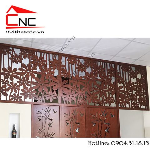  Thi công vách ngăn cnc cầu thang - 634 