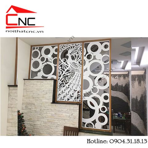  Thi công vách ngăn cnc cầu thang - 754 