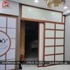 Vách cửa lùa cnc kiểu nhật - MS40