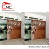 Thi công vách ngăn cnc phòng thờ phúc lộc thọ - 654