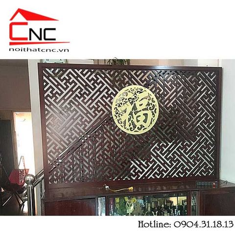  Thi công vách ngăn cnc phòng thờ - 761 