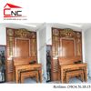 Thi công vách ngăn cnc phòng thờ - 763