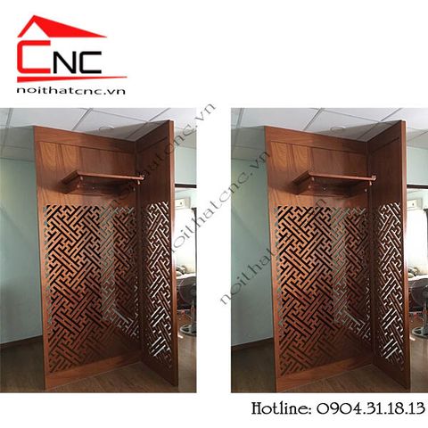  Thi công vách ngăn cnc phòng thờ - 764 