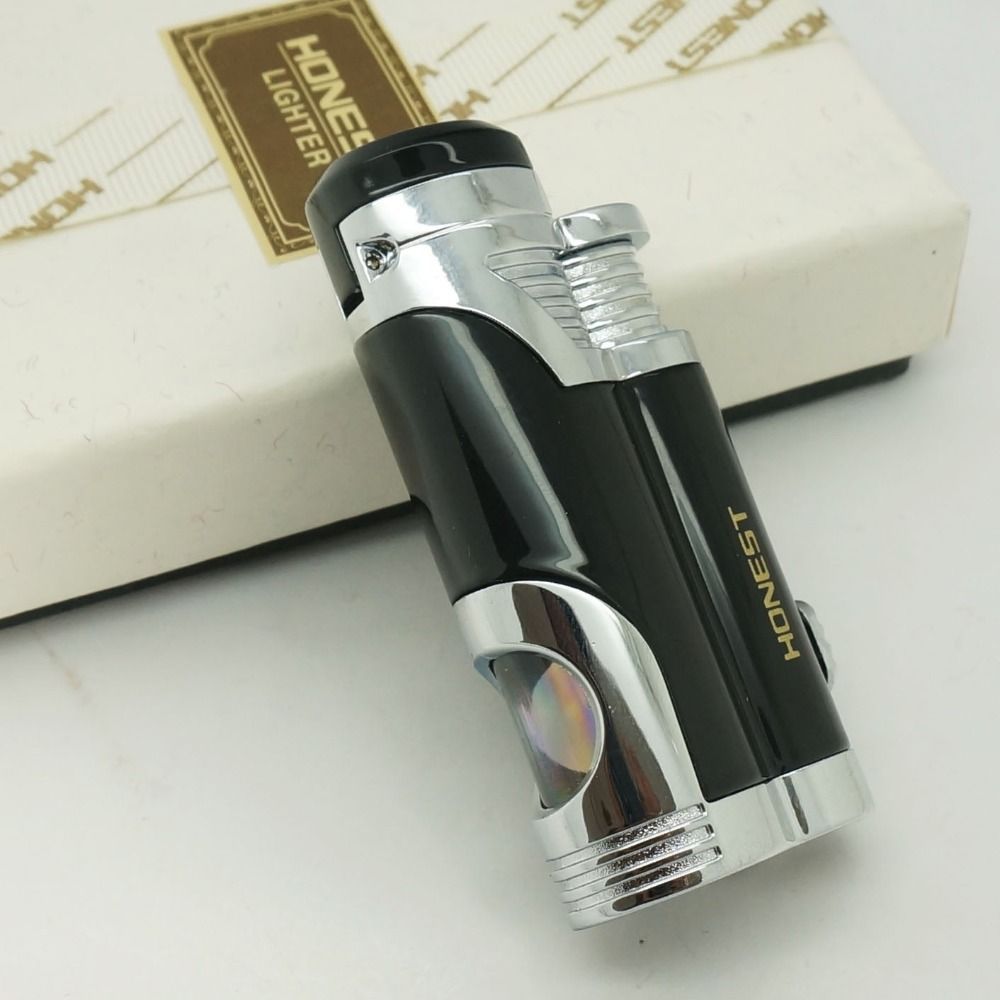 Bật lửa cigar 2 tia - TORCH LIGHTER & PUNCH (2SPARK)