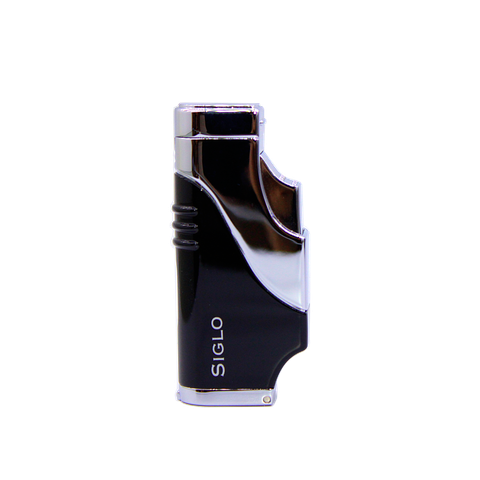 Bật lửa cigar Siglo Triple Frame Lighter đen 