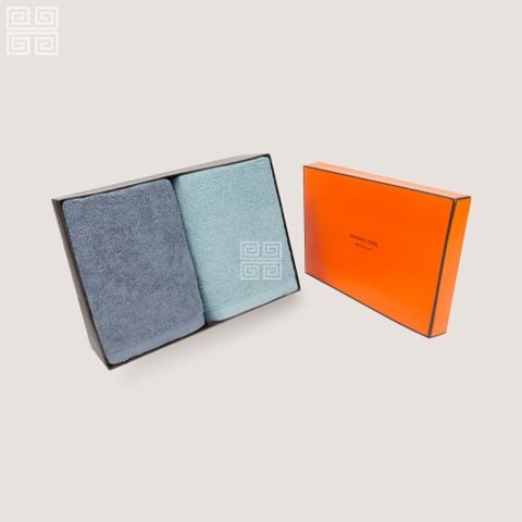 KHĂN QUÀ TẶNG COTTON ANTI COLOR - Set 2 Khăn Tắm 70x135cm