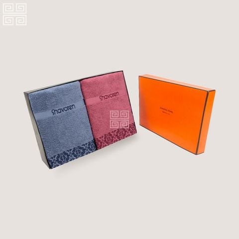 KHĂN QUÀ TẶNG COTTON CRYSTAL - Set 2 Khăn Tắm 50x150cm