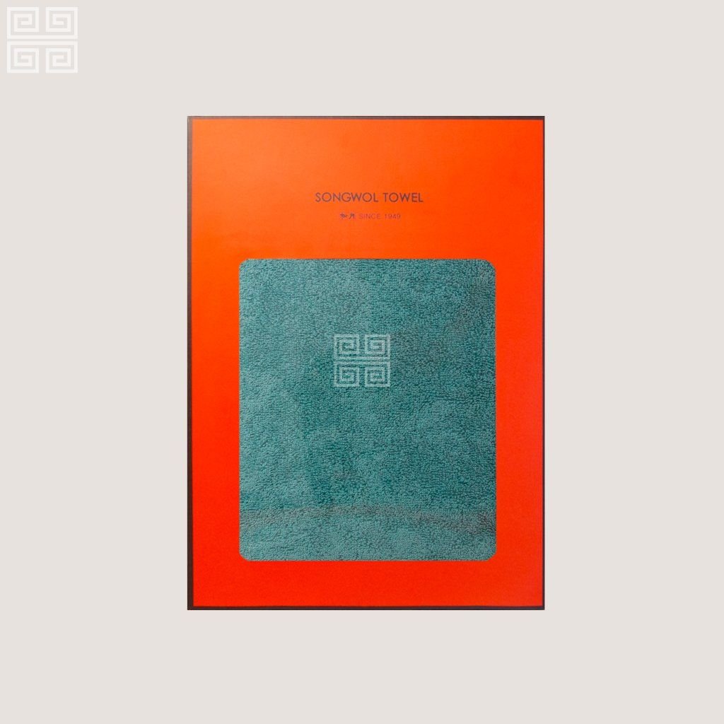 KHĂN QUÀ TẶNG COTTON ANTI COLOR MUJI - Hộp 1 KHĂN TẮM 70 x135cm