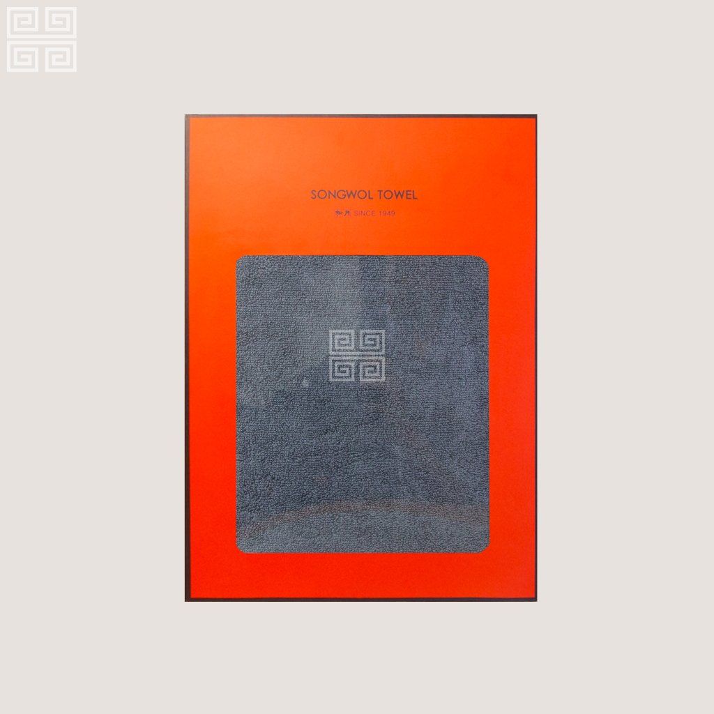 KHĂN QUÀ TẶNG COTTON ANTI COLOR MUJI - Hộp 1 KHĂN TẮM 70 x135cm