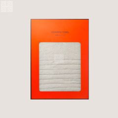 KHĂN QUÀ TẶNG COTTON SH LINE BORDER - Hộp 1 KHĂN TẮM 70x130cm