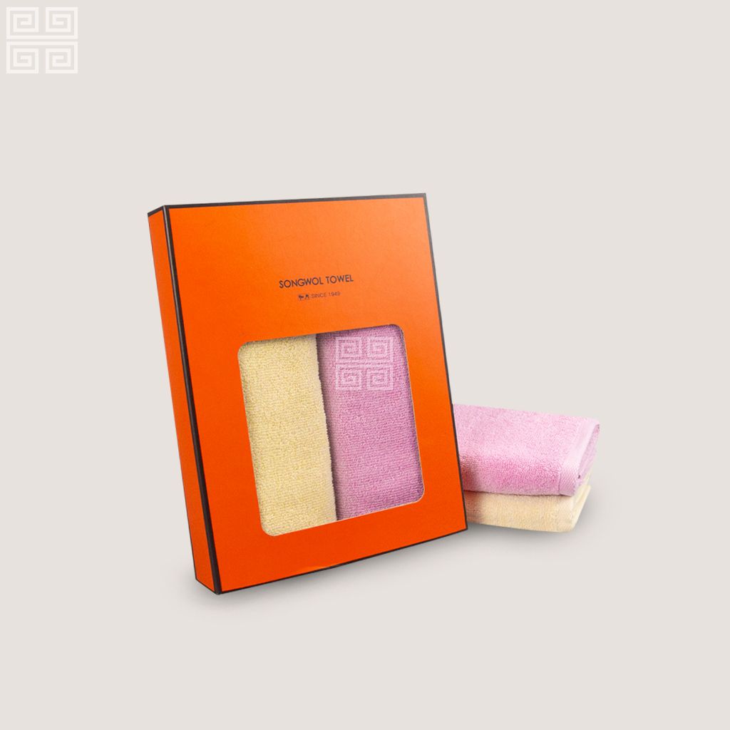 KHĂN QUÀ TẶNG COTTON LIGHT - Set 2 Khăn Mặt 40x80cm