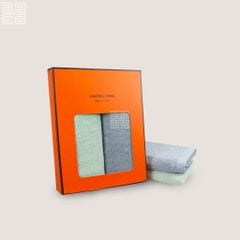 KHĂN QUÀ TẶNG COTTON LIGHT - Set 2 Khăn Mặt 40x80cm
