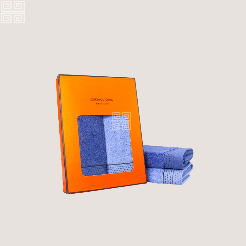 KHĂN QUÀ TẶNG COTTON LINE NTW 8 - Set 2 Khăn Mặt 40x80cm