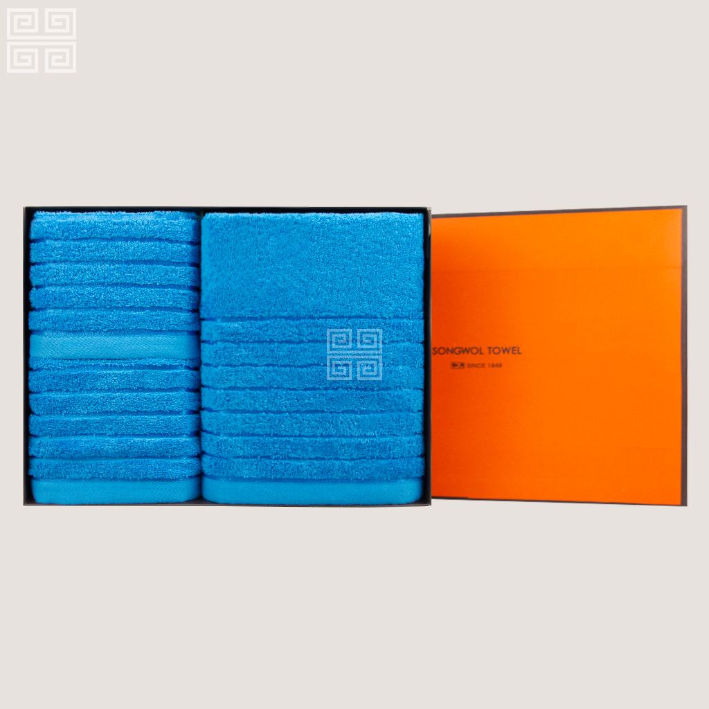 KHĂN QUÀ TẶNG COTTON CAO CẤP LINE BORDER