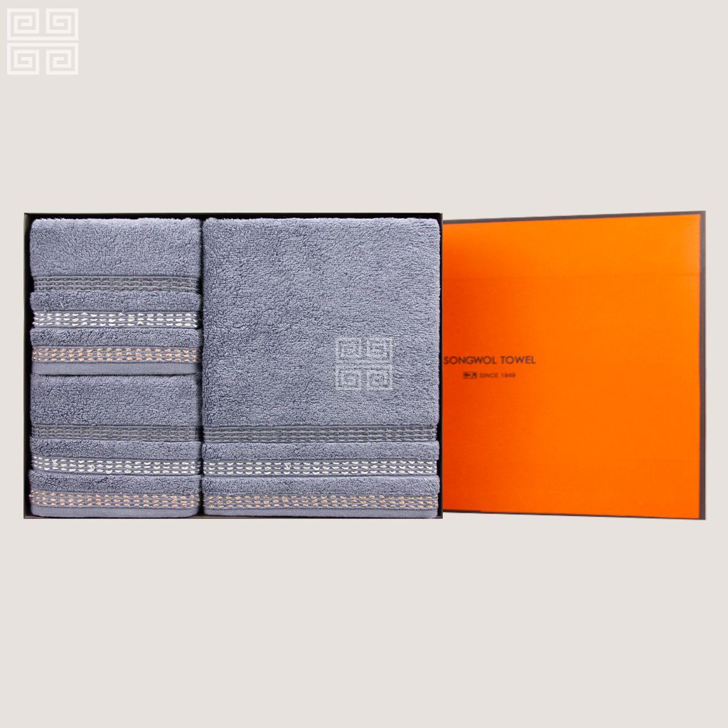 KHĂN QUÀ TẶNG COTTON CAO CẤP MODERN STITCH