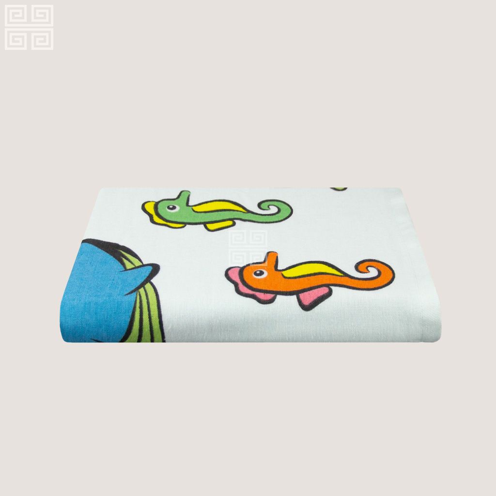 KHĂN TẮM TRẺ EM COTTON NHỎ BM6A 50x100cm