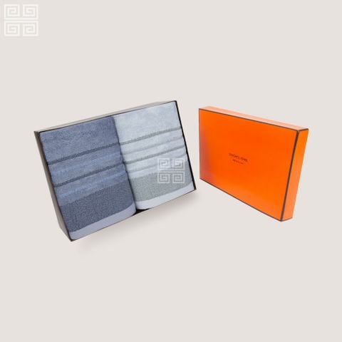 KHĂN QUÀ TẶNG BAMBOO WAVE - Set 2 Khăn Tắm 70x135cm