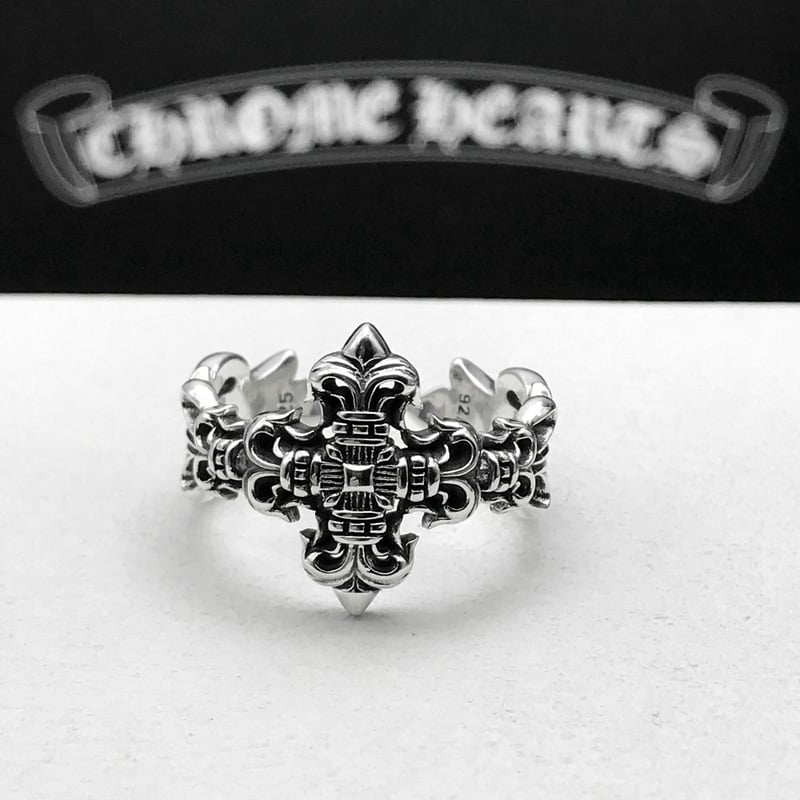 Nhẫn Bạc Chrome Hearts Chữ Thập - NB463