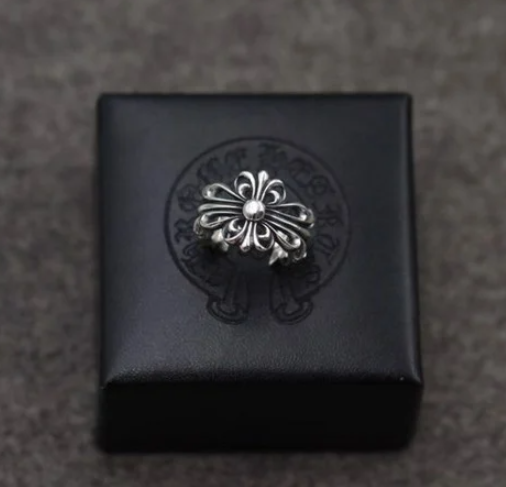  Nhẫn Bạc Chrome Hearts Hoa Cộng - NB467 