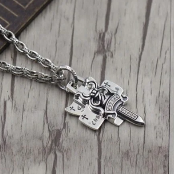  Mặt Dây Bạc Chrome Hearts Kiếm - MB144 