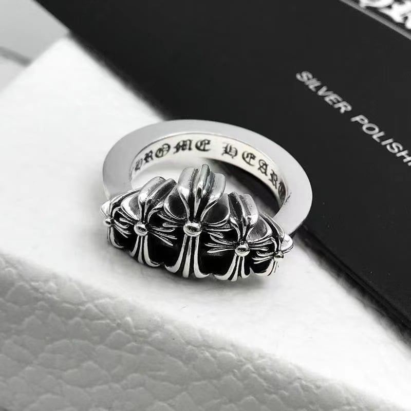  Nhẫn Bạc Chrome Hearts Thập Tự - NB262 