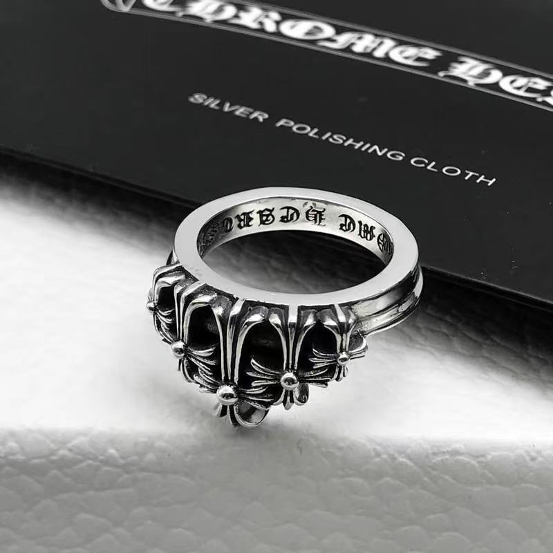  Nhẫn Bạc Chrome Hearts Thập Tự - NB262 