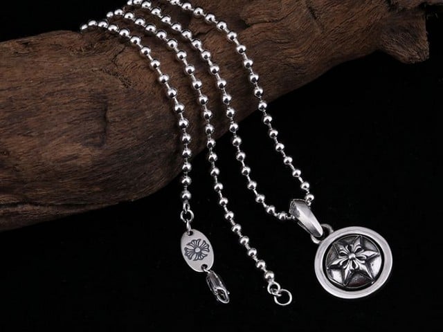  Mặt Dây Bạc Chrome Hearts Sao - MB254 