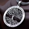 Mặt Dây Bạc Tròn Tree of Life - MB216