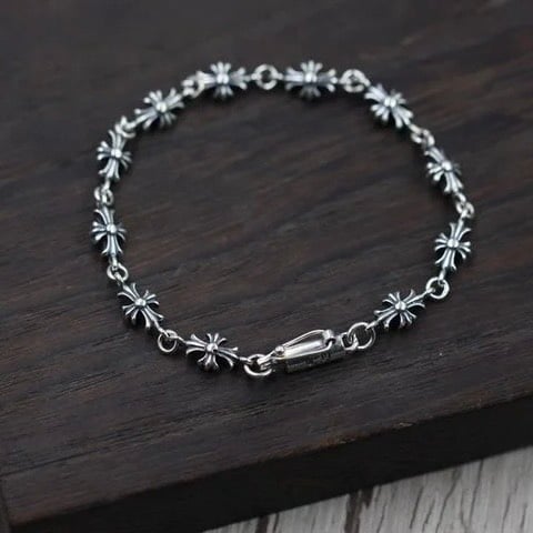 Lắc Tay Bạc Chrome Hearts - LB080