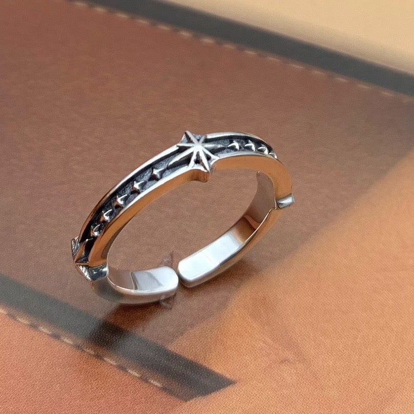  Nhẫn Bạc Thái Ngồi Sao Hi Vọng - NB693 